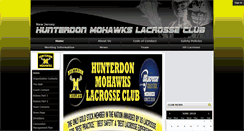 Desktop Screenshot of hunterdonmohawklacrosse.com