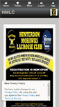 Mobile Screenshot of hunterdonmohawklacrosse.com